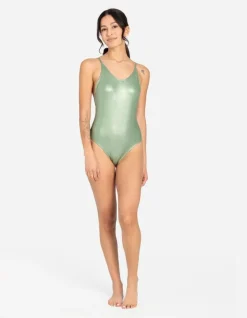 Fashion Badeanzug - Recycled Polyester Damen Bademode