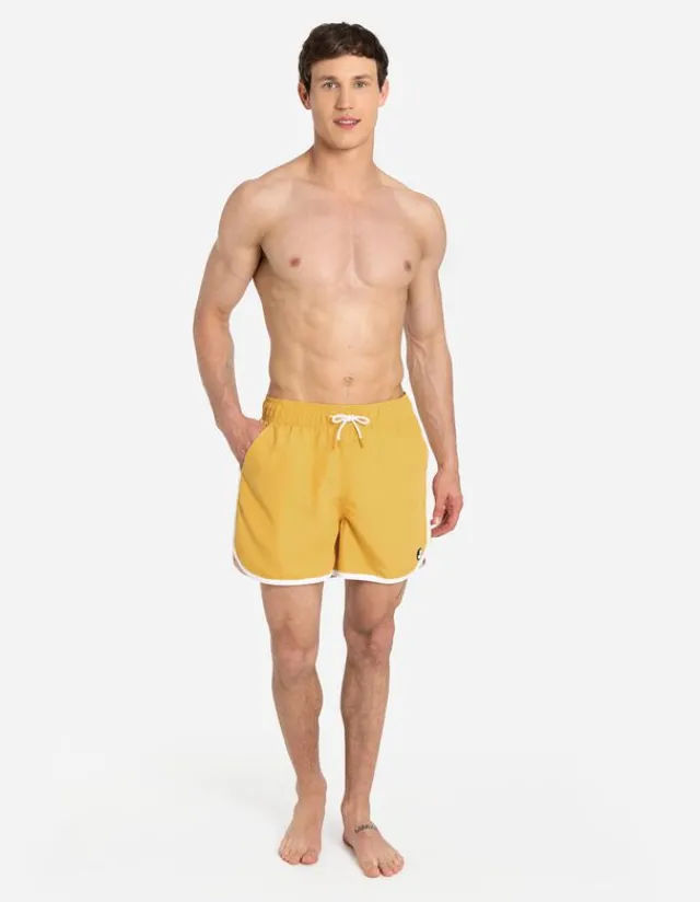 New Badehose - Kontraststreifen Herren Bademode