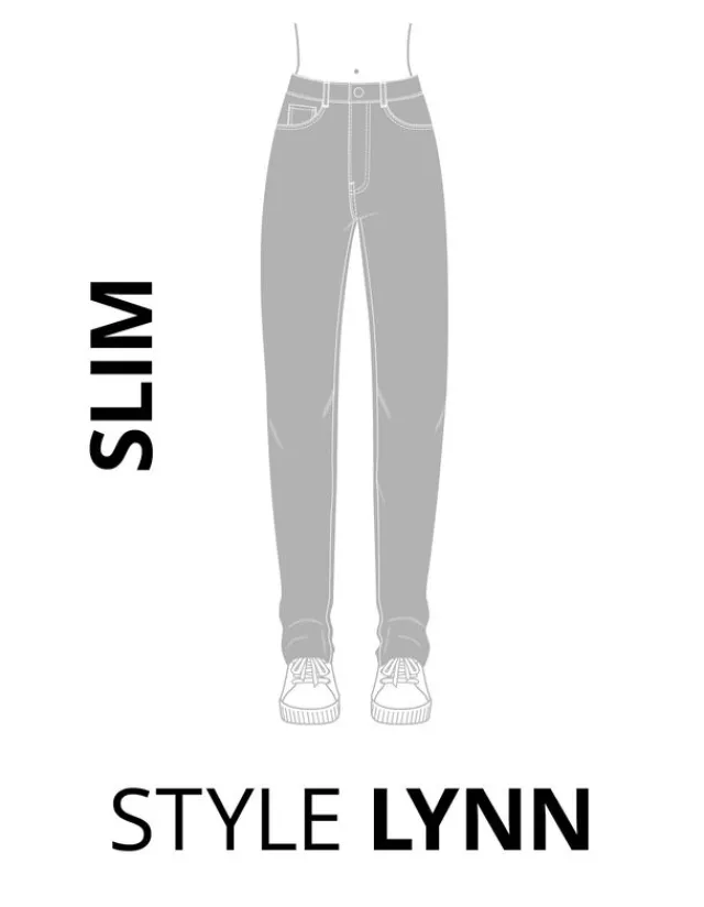 Hot Basic Jeans - Clean Wash Damen Jeans