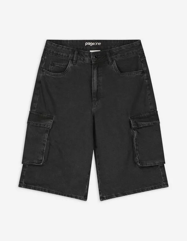 Online Bermuda - Aufgesetze Taschen Damen Jeans