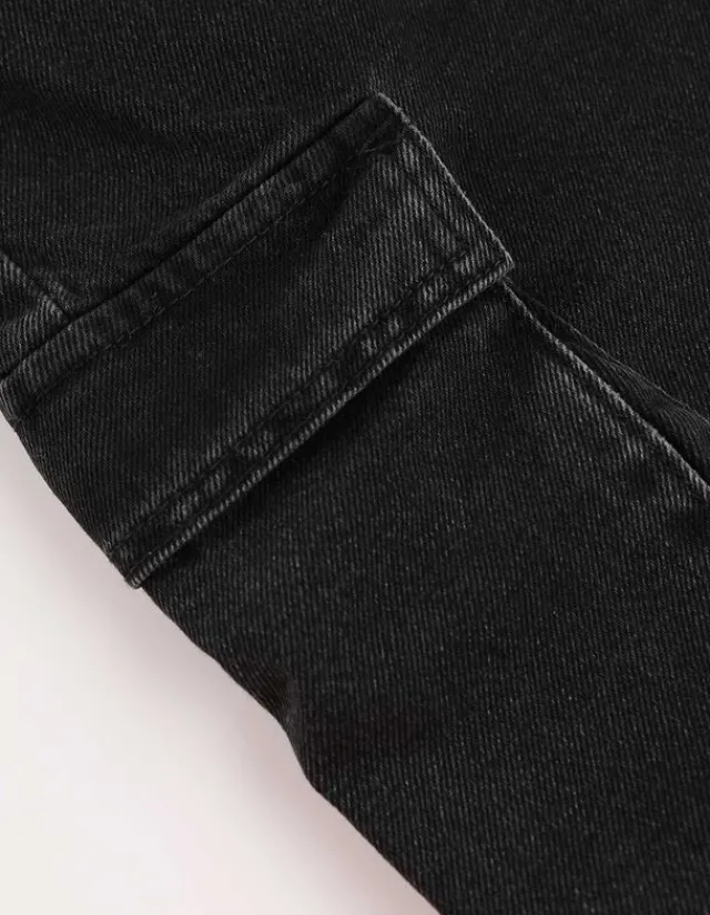 Online Bermuda - Aufgesetze Taschen Damen Jeans