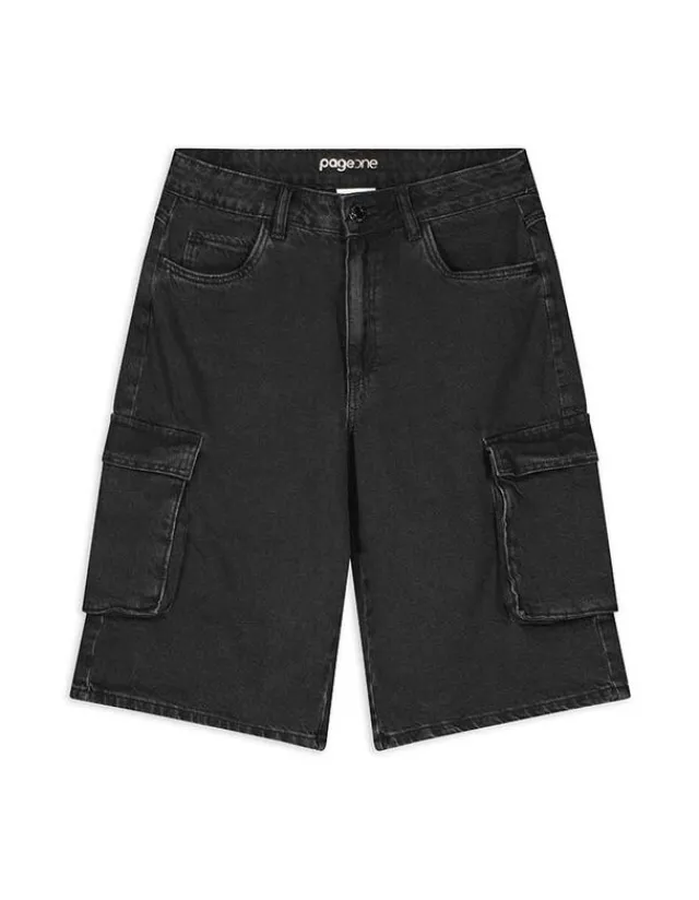 Online Bermuda - Aufgesetze Taschen Damen Jeans