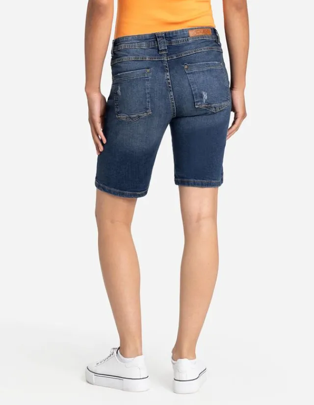 Hot Bermuda - Comfort Fit Damen Jeans