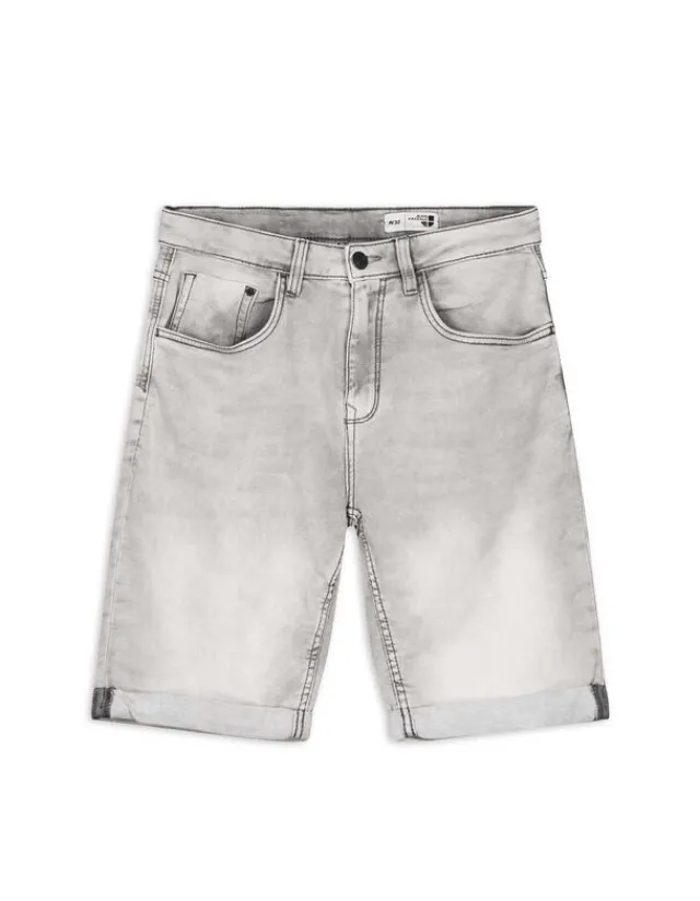 Outlet Bermuda - Fixierter Beinumschlag Herren Jeans