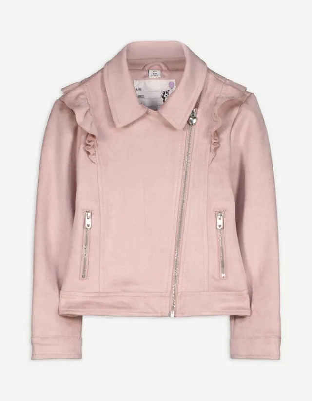 Clearance Bikerjacke - Kunstleder - Kinder Mädchenkleidung