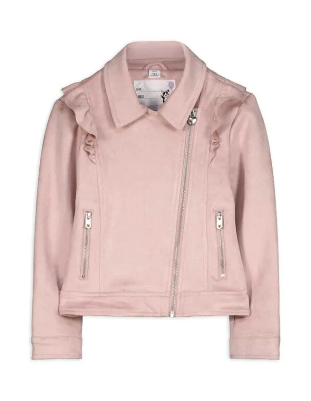 Clearance Bikerjacke - Kunstleder - Kinder Mädchenkleidung