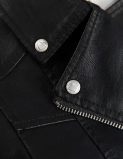 Hot Bikerjacke - Kunstleder - Kinder Mädchenkleidung