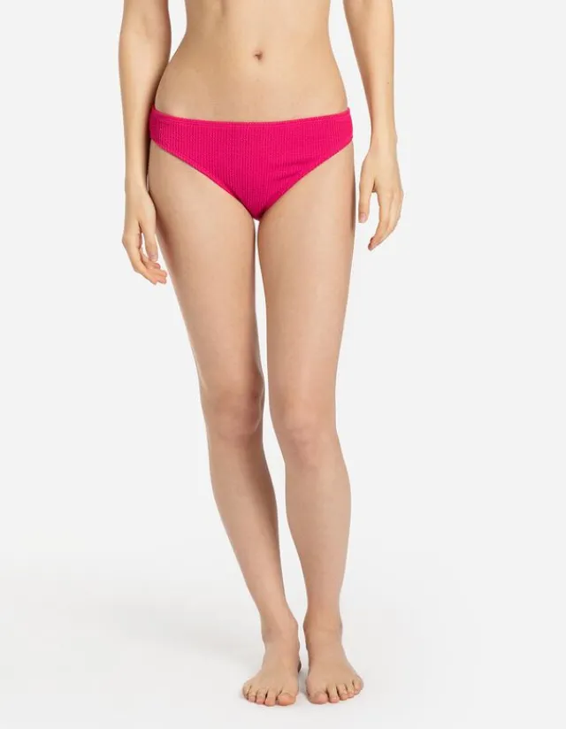 Hot Bikinislip - Rippenstruktur Damen Bademode