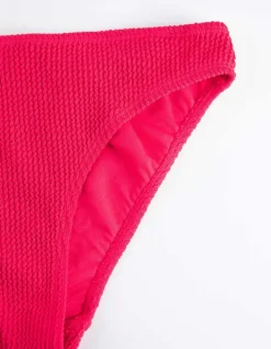 Hot Bikinislip - Rippenstruktur Damen Bademode