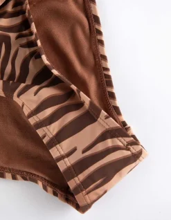 New Bikinislip - Seitliche Schnürungen Damen Bademode