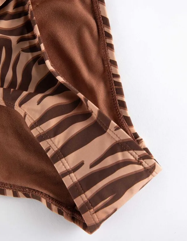 New Bikinislip - Seitliche Schnürungen Damen Bademode