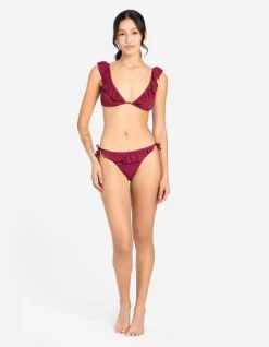 Sale Bikinislip - Seitliche Schn&uuml;rungen Damen Bademode
