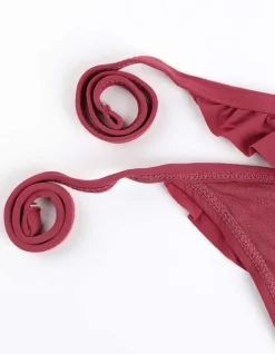 Sale Bikinislip - Seitliche Schn&uuml;rungen Damen Bademode