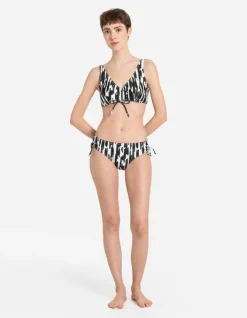 Online Bikinislip - Seitliche Schn&uuml;rungen Damen Bademode