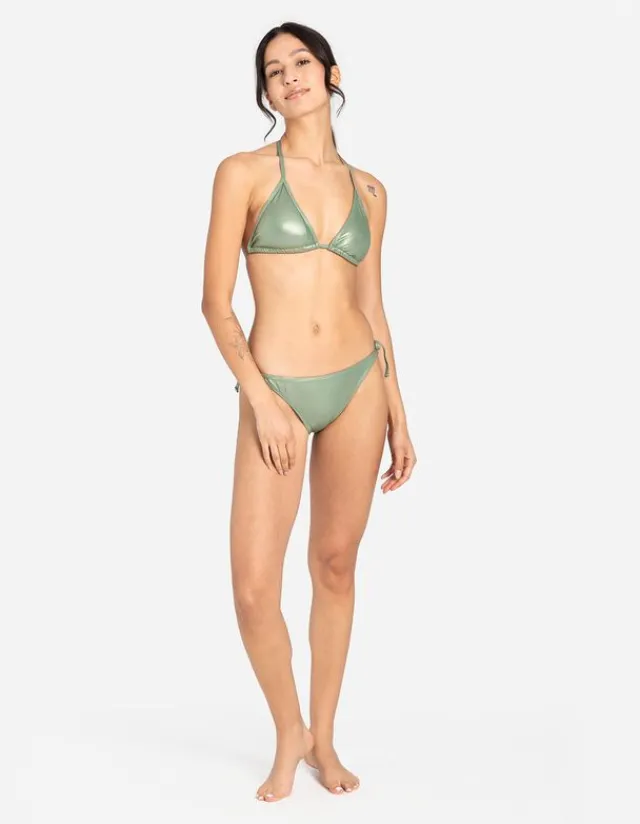 New Bikinislip - Seitliche Schnürungen Damen Bademode