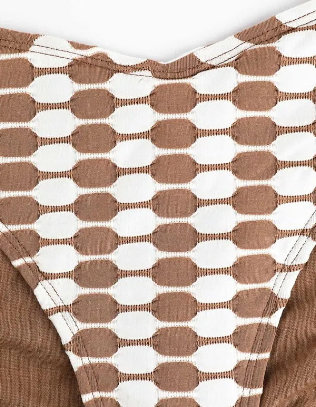 Online Bikinislip - Strukturiertes Material Damen Bademode