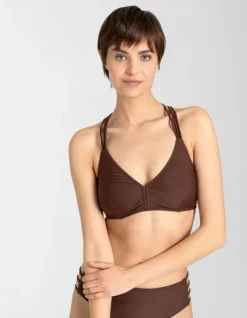 Online Bikinitop - einfarbig Damen Bademode