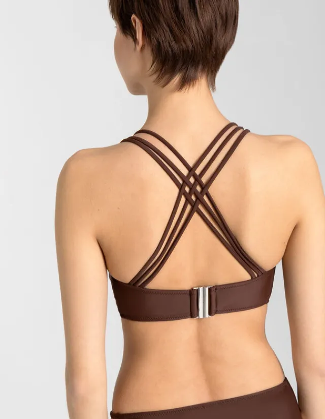 Online Bikinitop - einfarbig Damen Bademode