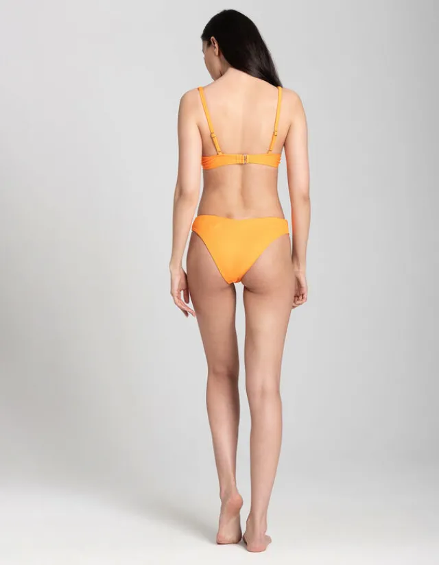 Online Bikinitop - Feinripp Damen Bademode