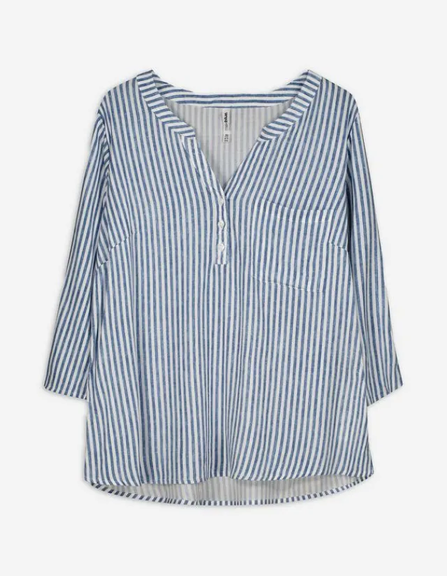 Best Bluse - Allover-Muster - Damen Blusen
