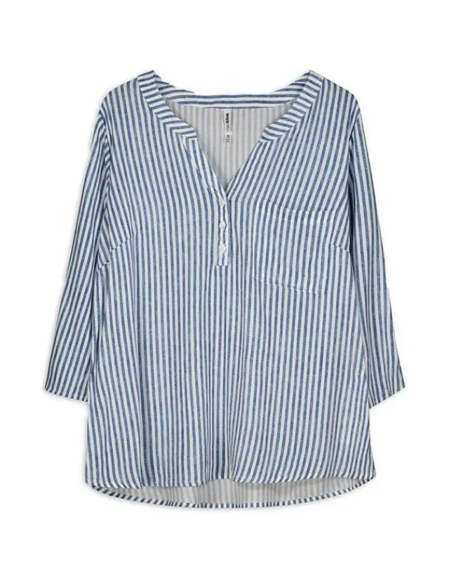Best Bluse - Allover-Muster - Damen Blusen