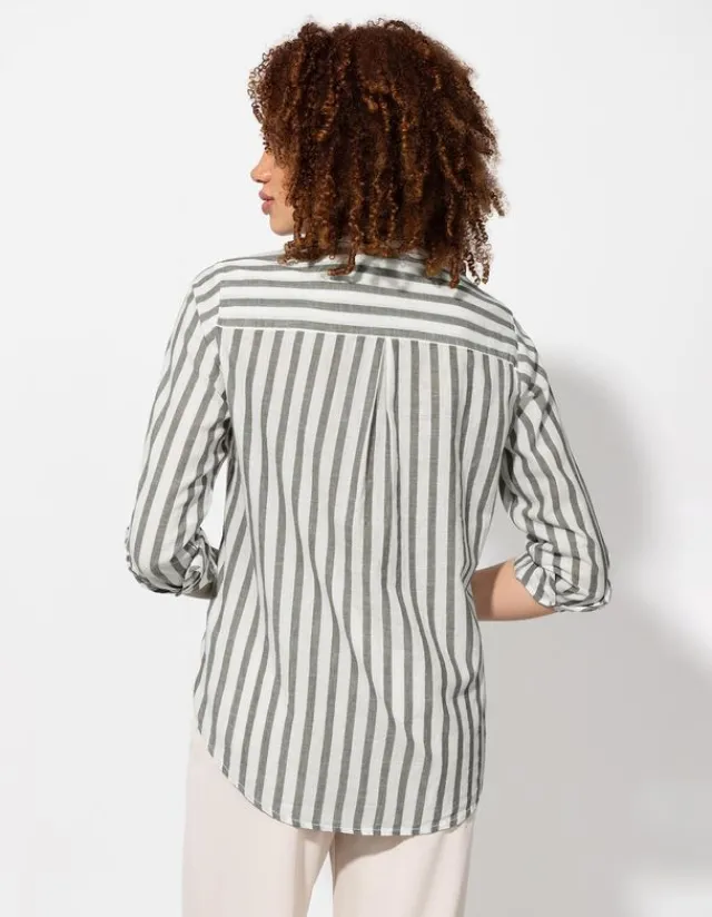 Sale Bluse - Brusttasche - Damen Blusen