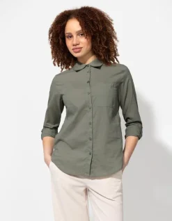 Hot Bluse - Brusttasche - Damen Blusen