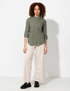 Hot Bluse - Brusttasche - Damen Blusen