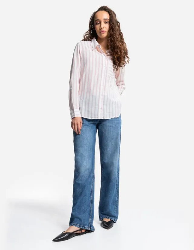 Online Bluse - Brusttasche - Damen Blusen