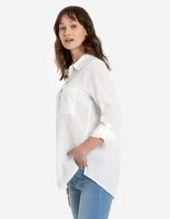 Online Bluse - Brusttasche - Damen Blusen