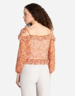 Hot Bluse - Chiffon Damen Blusen