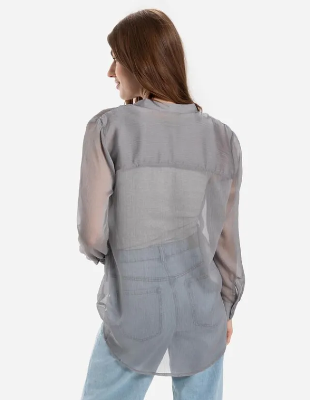 Clearance Bluse - Chiffon - Damen Blusen