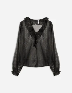Hot Bluse - Chiffon - Damen Blusen