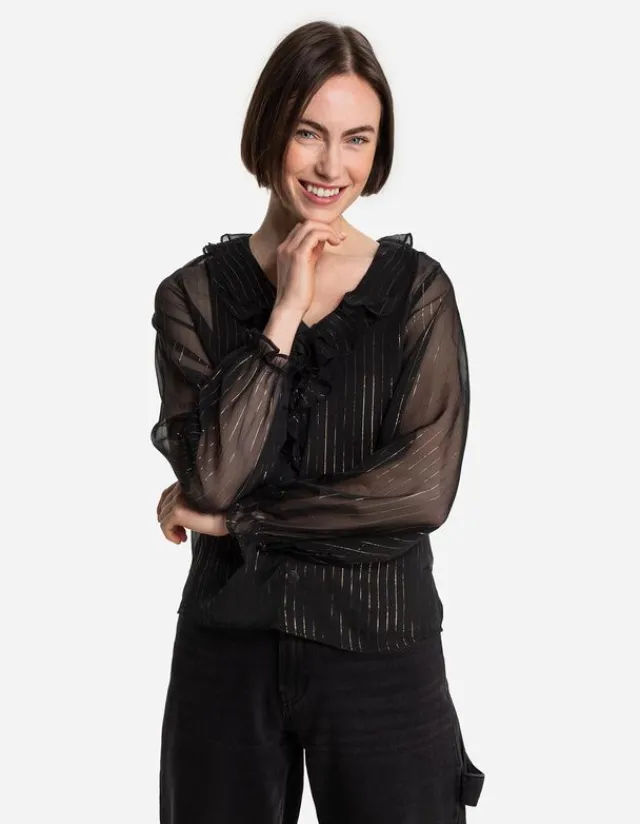 Hot Bluse - Chiffon - Damen Blusen