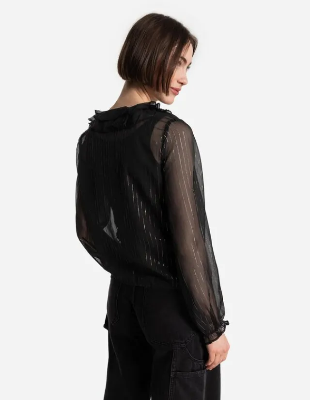 Hot Bluse - Chiffon - Damen Blusen