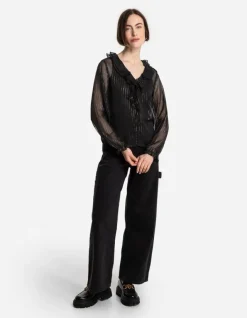 Hot Bluse - Chiffon - Damen Blusen