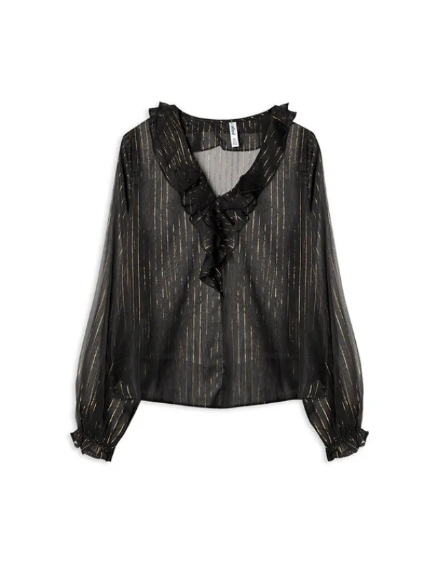 Hot Bluse - Chiffon - Damen Blusen