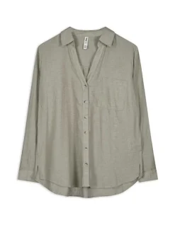 New Bluse - Knopfleiste - Damen Blusen