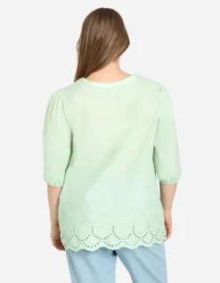 Discount Bluse - Lochspitze Damen Blusen