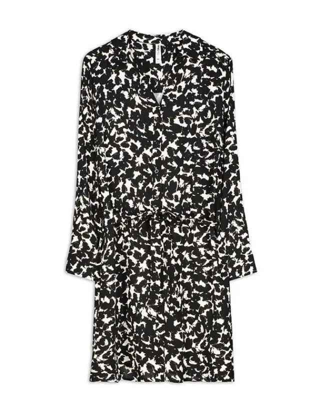 Hot Blusenkleid - Allover-Muster - Damen Kleider