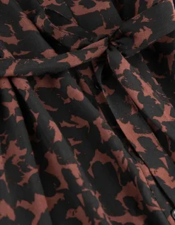 Fashion Blusenkleid - Allover-Muster - Damen Kleider