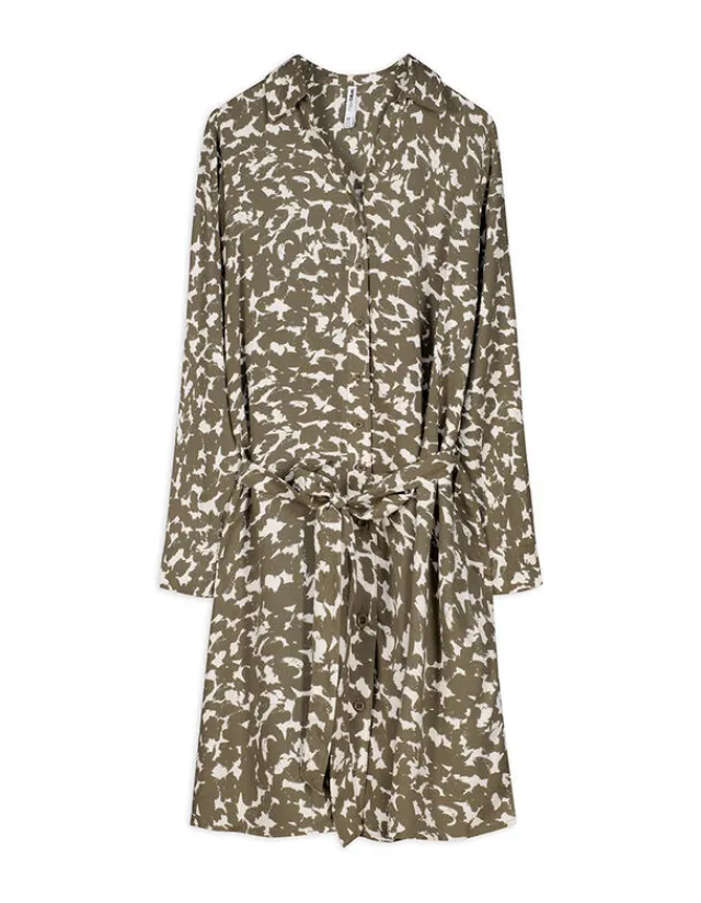 Online Blusenkleid - Allover-Muster - Damen Kleider