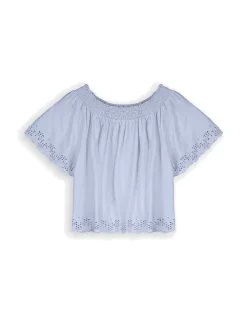 Outlet Blusenshirt - Carmen-Ausschnitt Damen Blusen
