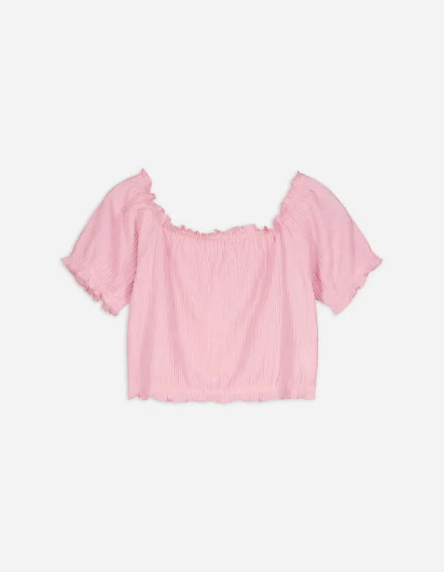 Outlet Blusenshirt - Cropped Kinder Mädchenkleidung