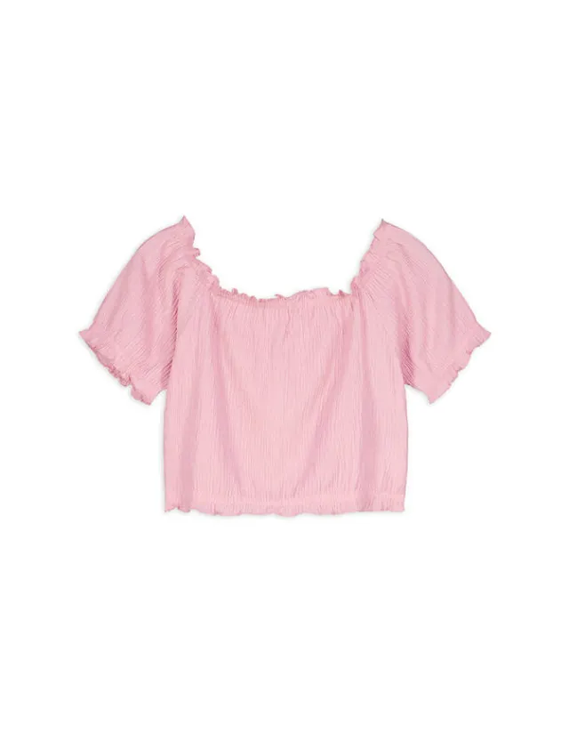Outlet Blusenshirt - Cropped Kinder Mädchenkleidung