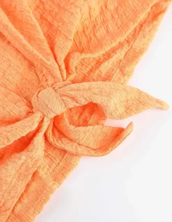 Hot Blusenshirt - Knotendetail Kinder Mädchenkleidung