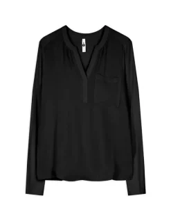 Outlet Blusenshirt - V-Ausschnitt - Damen Blusen
