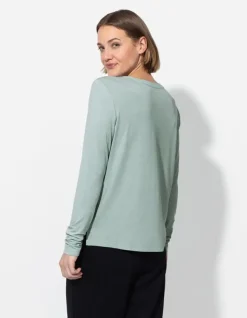 Hot Blusenshirt - V-Ausschnitt - Damen Blusen