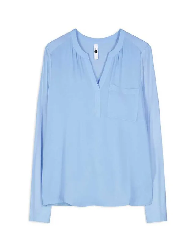 New Blusenshirt - V-Ausschnitt - Damen Blusen