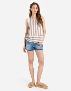 Hot Blusentop - LENZING&trade; ECOVERO&trade; Damen Damenmode Unter 10 Euro|Tops